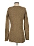 Kiwi Tucker 100% Cotton Metallic Brown Pullover Sweater Size S - photo 2