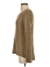 Kiwi Tucker 100% Cotton Metallic Brown Pullover Sweater Size S - photo 5
