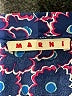 MARNI Hearts Blue 3/4 Sleeve Blouse Size 14 - photo 3