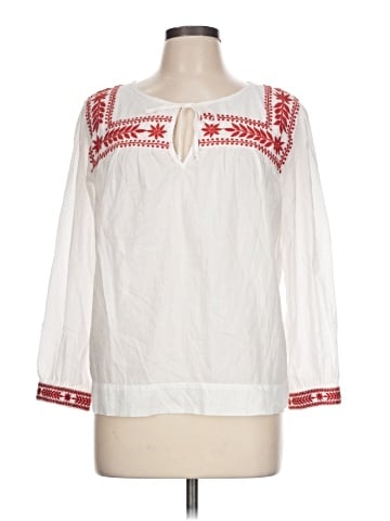 J.Crew 3/4 Sleeve Blouse (view 1)