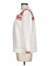 J.Crew 100% Cotton White 3/4 Sleeve Blouse Size L (petite) - photo 5
