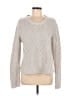Joan Vass Solid Gray Pullover Sweater Size L - photo 1