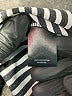 Ann Taylor 100% Polyester Stripes Black Long Sleeve Blouse Size M - photo 8