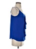 Naked Zebra 100% Polyester Blue Sleeveless Blouse Size S - photo 4