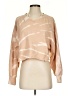 Wild Fable 100% Cotton Tie-dye Tan Pullover Sweater Size S - photo 1