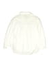 Zara 100% Cotton Solid Ivory White Long Sleeve Button-Down Shirt Size 13 - 14 - photo 2