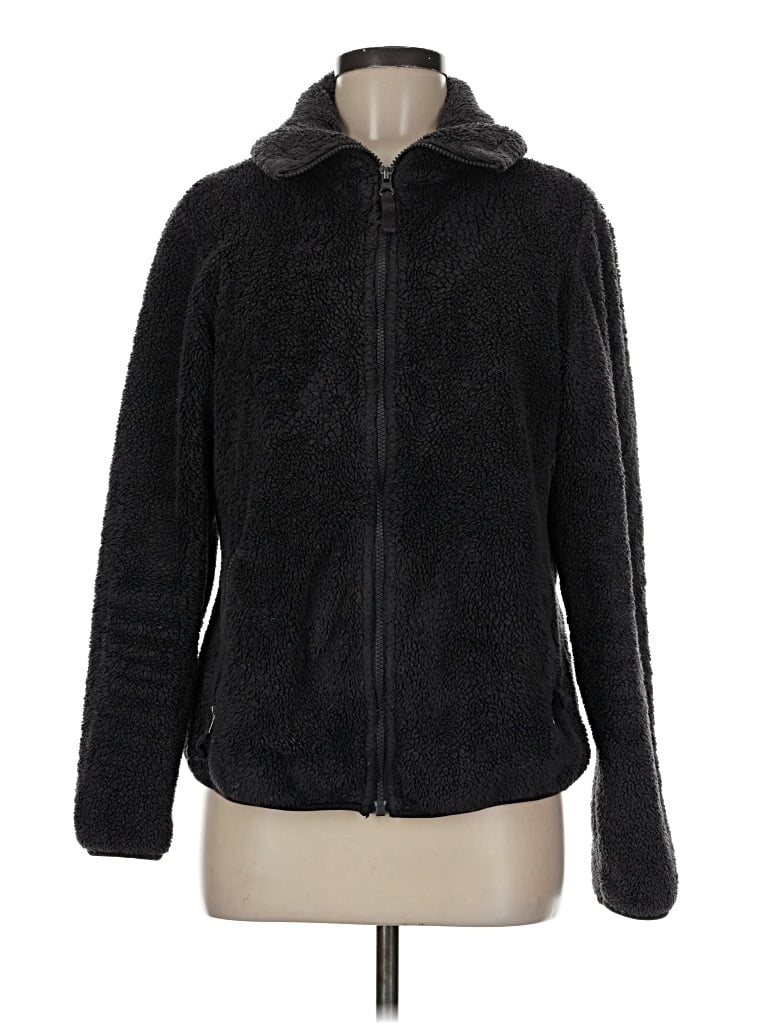 Pre-owned Weatherproof Cardigan Sweater In Black