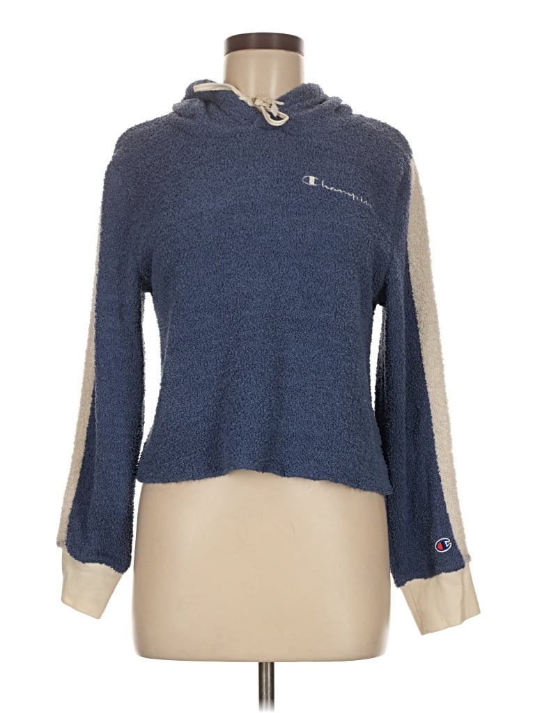 Pre-owned Champion Pullover Sweater In Blue