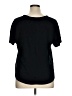 Gap 100% Leather Black Short Sleeve Top Size XL - photo 2