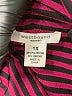 Westbound Stripes Burgundy Turtleneck Sweater Size 1X - photo 7