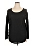 Assorted Brands Black Long Sleeve Top Size XL Plus - photo 1