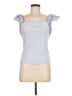 A New Day Blue Short Sleeve Top Size M - photo 1