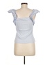 A New Day Blue Short Sleeve Top Size M - photo 2