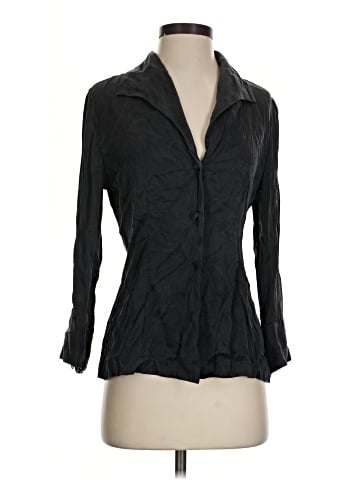 Josie Natori 3/4 Sleeve Silk Top (view 1)