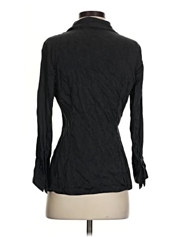 Josie Natori 3/4 Sleeve Silk Top (view 2)