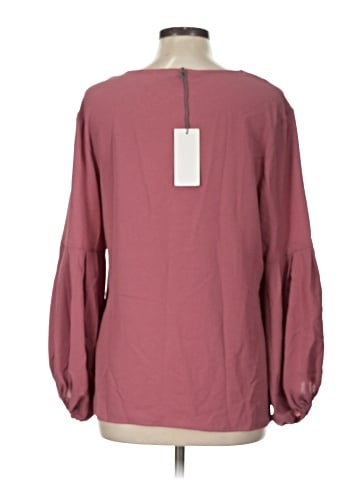 WAYF Long Sleeve Blouse (view 2)
