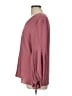 WAYF Burgundy Long Sleeve Blouse Size L - photo 5