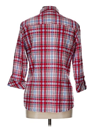 Allison Daley 3/4 Sleeve Button-Down Shirt (view 2)