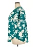Torrid 100% Polyester Tropical Teal Short Sleeve Blouse Size 2X Plus (2) - photo 5