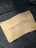 retrofête 100% Cotton Black Denim Jacket Size XS - photo 6