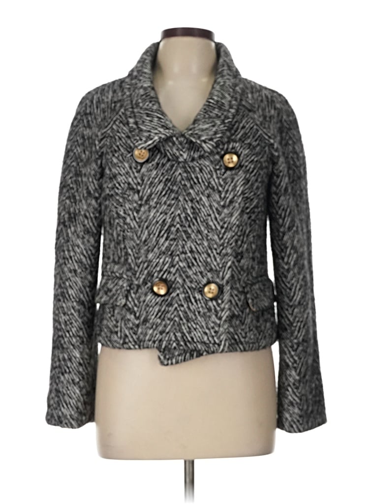 Pre-owned Leifsdottir Blazer Jacket In Gray