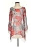 Mushka by Sienna Rose 100% Polyester Red Long Sleeve Blouse Size S - photo 1