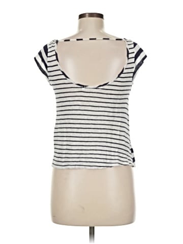 Color Thread Short Sleeve Top (view 2)