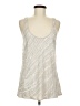 Express Silver Sleeveless Blouse Size M - photo 1