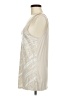 Express Silver Sleeveless Blouse Size M - photo 5