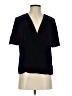 Ella Moss 100% Polyester Blue Short Sleeve Blouse Size S - photo 1