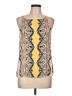 verse 100% Rayon Yellow Sleeveless Blouse Size L - photo 1