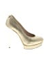 MICHAEL Michael Kors Metallic Gold Heels Size 7 - photo 1