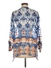 Ruby Rd. 100% Polyester Blue 3/4 Sleeve Blouse Size 8 - photo 2