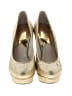 MICHAEL Michael Kors Metallic Gold Heels Size 7 - photo 2