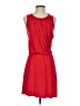 Three Dots Solid Red Cocktail Dress Size S - photo 1