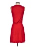 Three Dots Solid Red Cocktail Dress Size S - photo 2