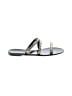 Bamboo Silver Black Sandals Size EU 40 - photo 1