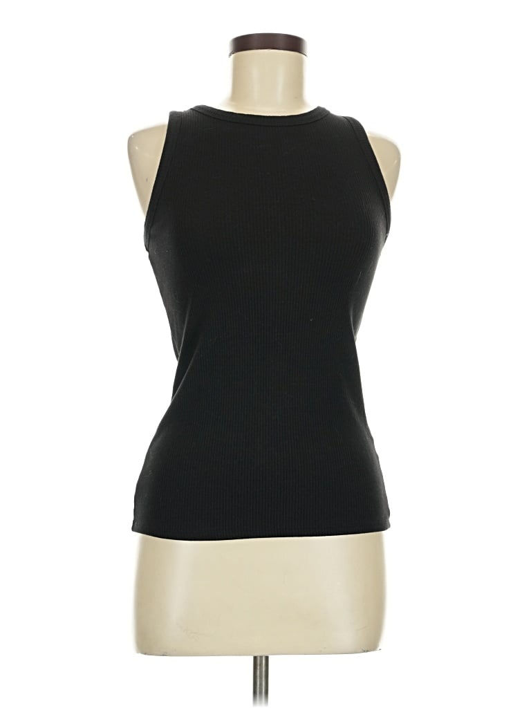 Pre-owned 24/7 Maurices Sleeveless T-shirt In Black