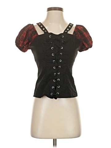 Hot Topic Short Sleeve Blouse (view 1)