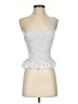 Gaze Silver Sleeveless Top Size S - photo 1