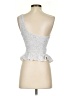 Gaze Silver Sleeveless Top Size S - photo 2