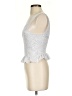 Gaze Silver Sleeveless Top Size S - photo 5