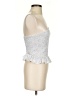Gaze Silver Sleeveless Top Size S - photo 4