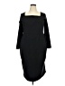 ASOS Solid Black Cocktail Dress Size 20 - photo 1
