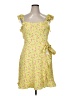 BCBGeneration Yellow Casual Dress Size 16 - photo 1