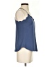 J.Crew Mercantile 100% Polyester Blue Sleeveless Top Size 0 - photo 4