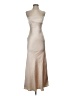 Beginning Boutique Metallic Tan Pink Cocktail Dress Size 6 - photo 1
