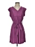 Daniel Rainn Solid Purple Casual Dress Size S - photo 1