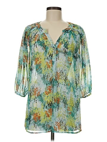 Mushka by Sienna Rose 3/4 Sleeve Blouse (view 1)