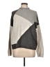 J.Crew Factory Store Color Block Gray Pullover Sweater Size L - photo 1